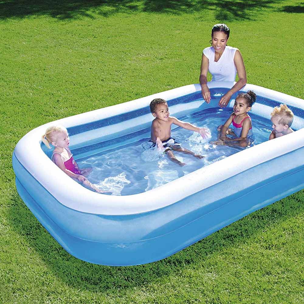 Pachet : Piscină + Boxă Bluetooth și Hamac Cadou!"