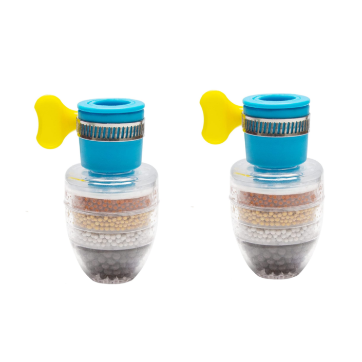 Set 2 bucati filtru apa cu 5 straturi de filtrare