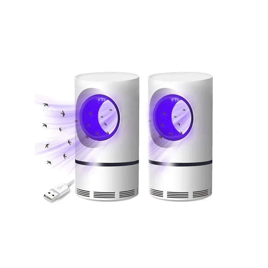 Pachet 2x Aparat antiinsecte cu lampa UV si aspiratie, Mosquito Killer