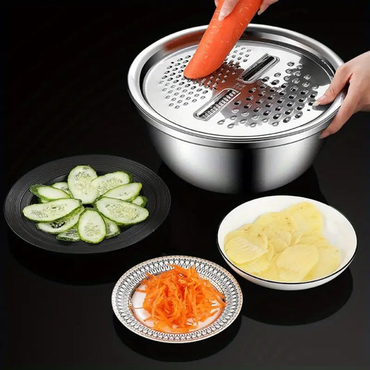 SteelPro Nest Set Multifuncțional 3-în-1 pentru Bucătărie