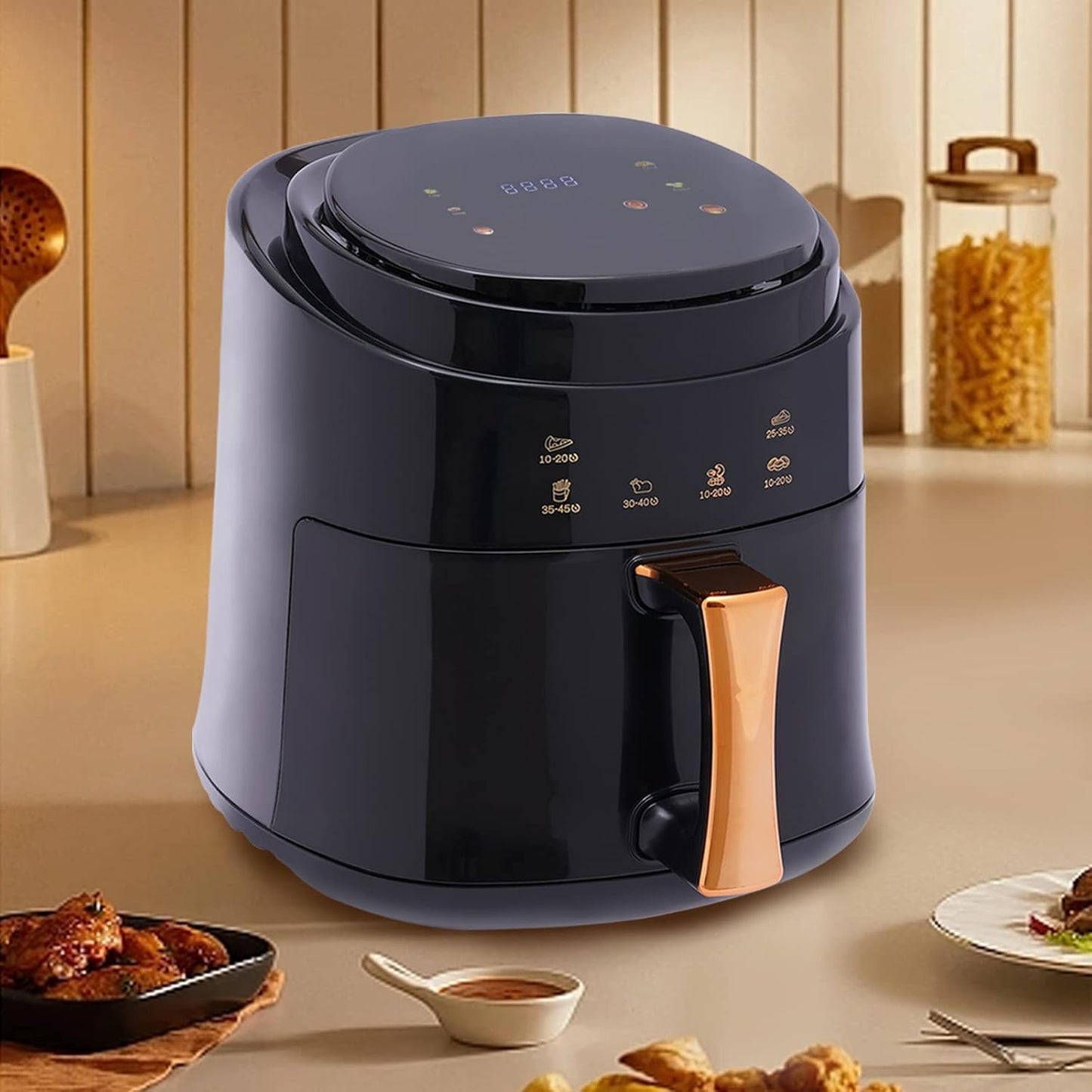 Friteuza Air Fryer Touch 8L – CADOU SET 100 DE HARTII