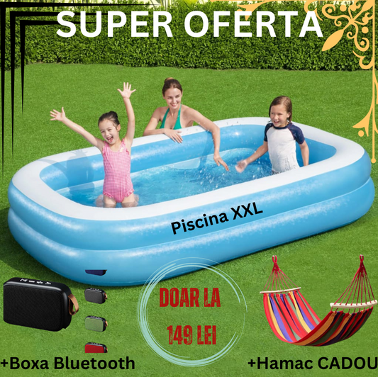 MEGA OFERTA PISCINA + BOXA BLUETOOTH + HAMAC CADOU