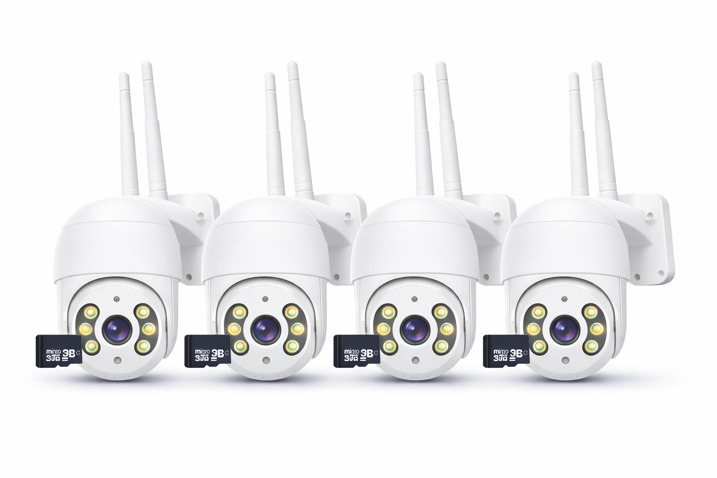 Pachet 4 Camere de Supraveghere Wi-Fi 5MP