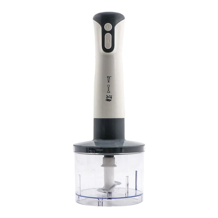 Blender de mana profesional, RAF, 4 in 1, Cana 500ml, Tel, Tocator, putere 600W