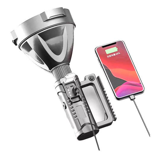 Lanterna de mana 25000 W, trepied, 4 moduri iluminare, Lumina 500 ,M