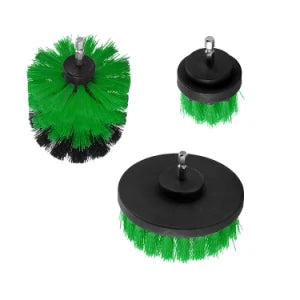 Set 3 perii de curatare cu adaptor pentru bormasina sau autofiletanta