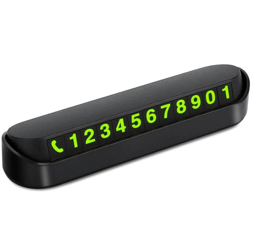Suport numar de telefon pentru parcare temporara