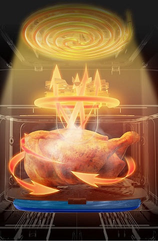 Friteuză cu aer cald 7L, gătit sănătos și eficient + Cadou Set 100 De Hârtii