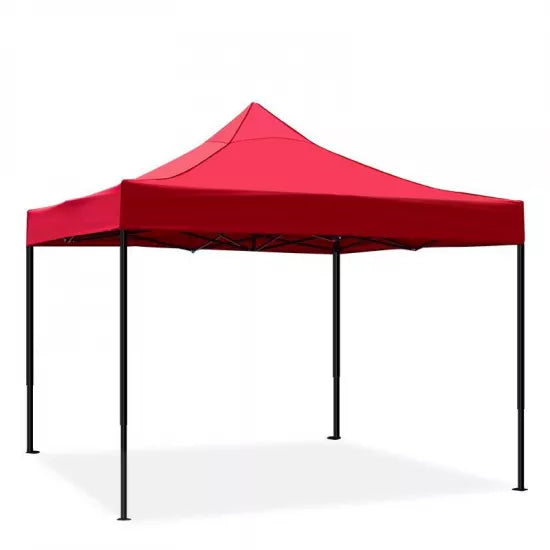 Cort Pavilion 3x3m Pliabil Cadru Metal pentru Curte, Gradina, Evenimente