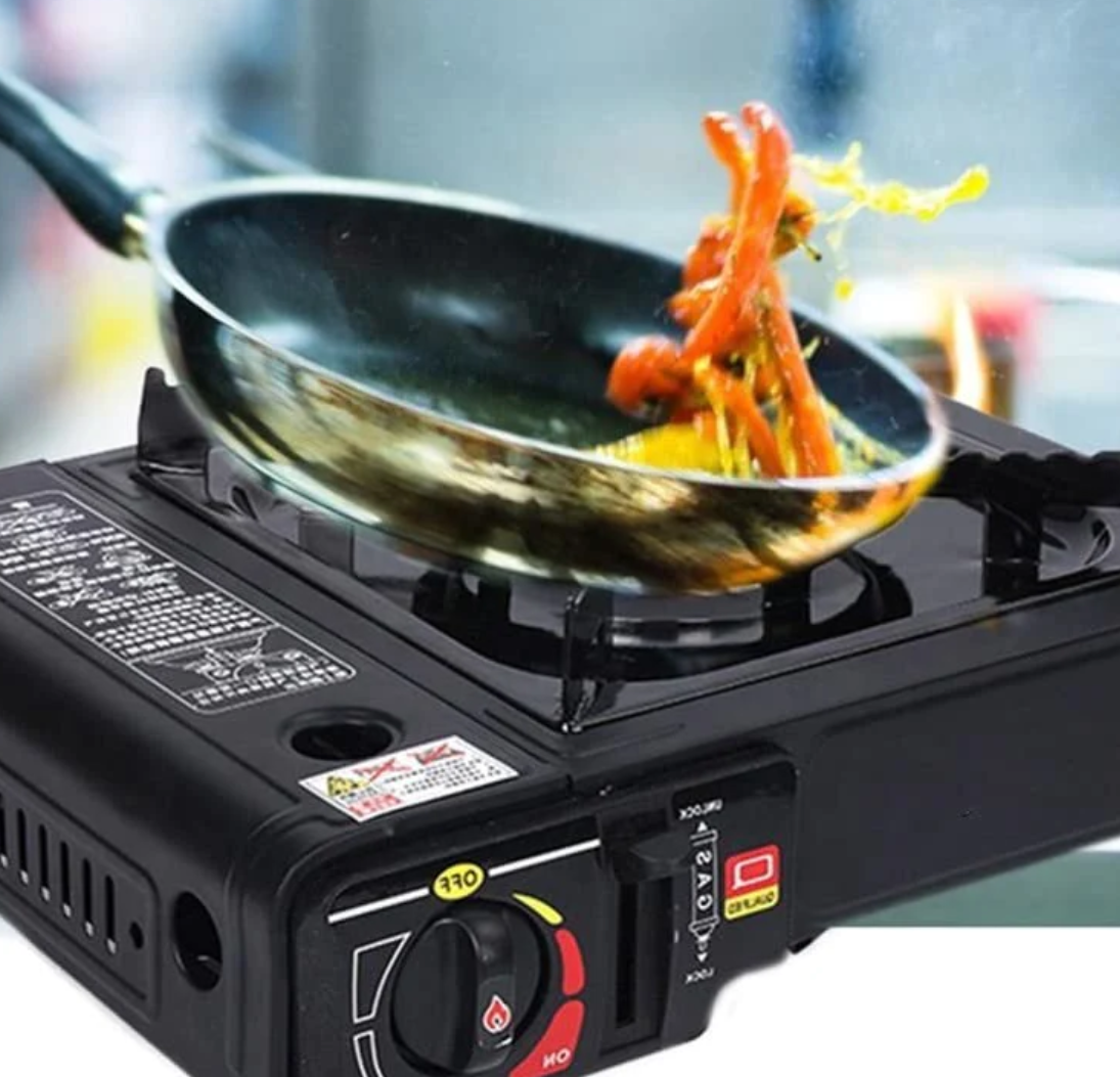 Aragaz Camping, Portabil ,Voiaj, Gaz Butan, Dubla Alimentare Aprindere Automata