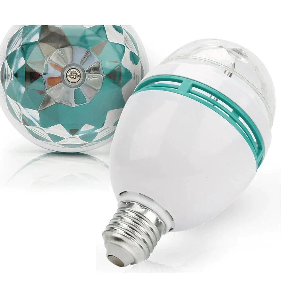 BEC DISCO ROTATIV CU LED-URI MULTICOLORE
