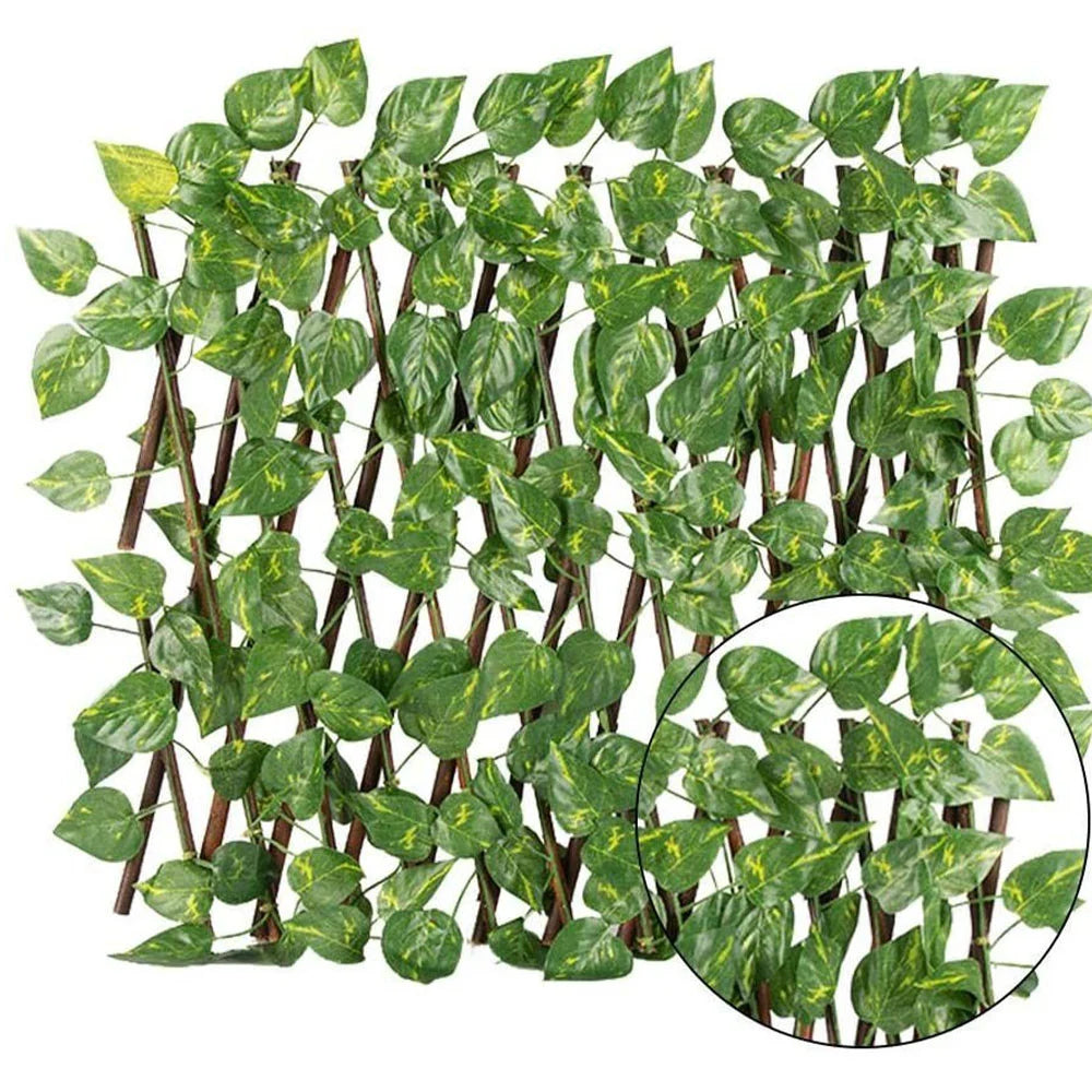 Gard artificiale, verde, extensibil 100x200 cm