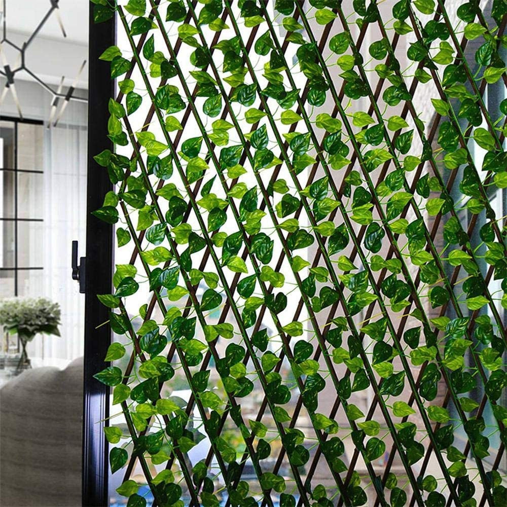 Gard artificiale, verde, extensibil 100x200 cm