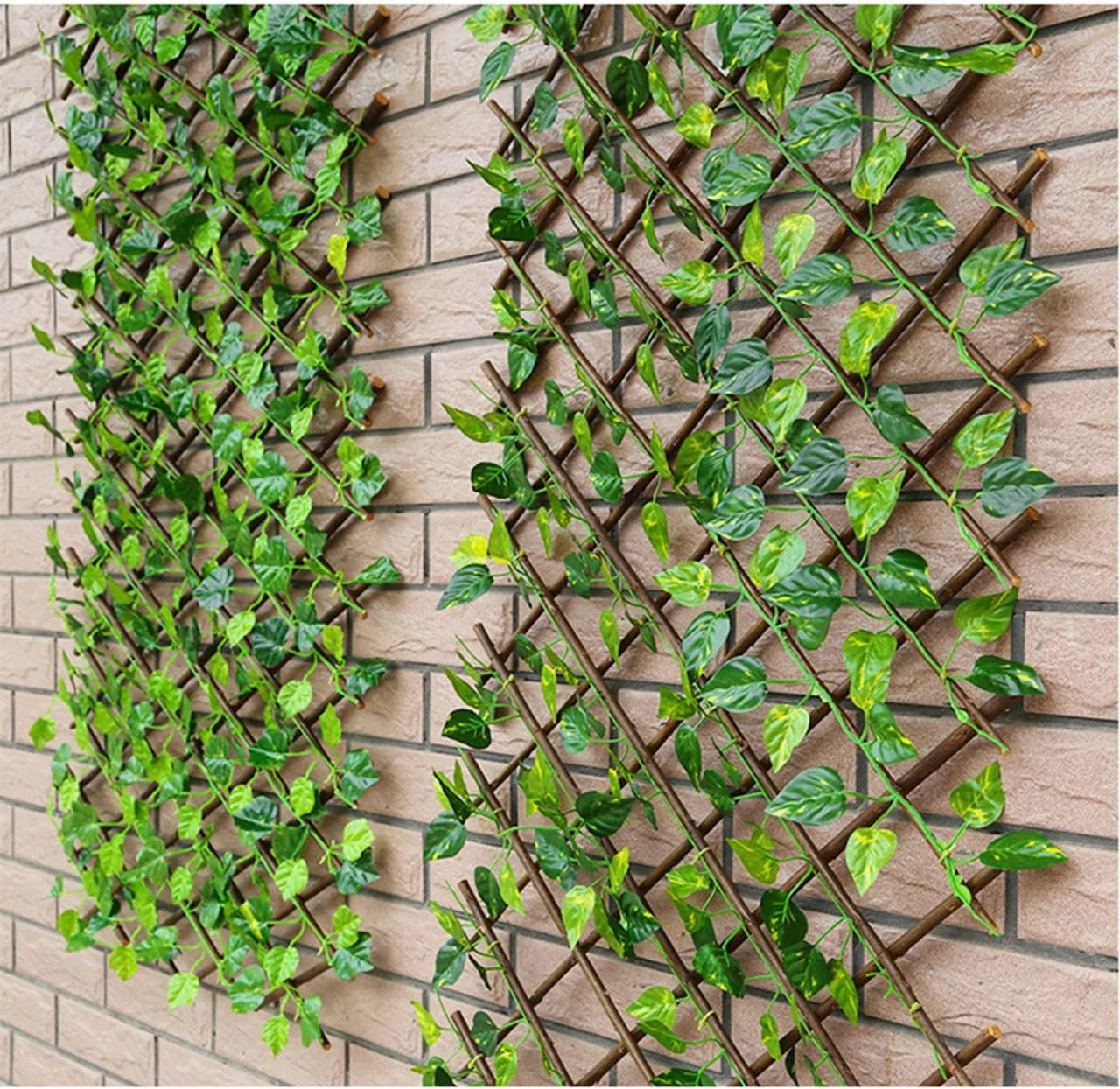 Gard artificiale, verde, extensibil 100x200 cm