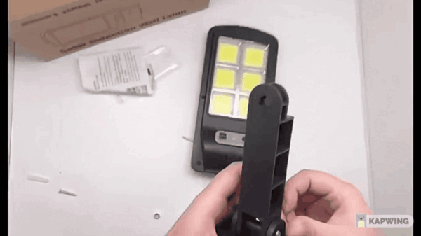 Lampa solara LED cu senzor de miscare si unghi de inductie 120 grade