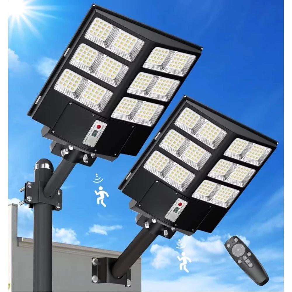 Lampa incarcare solara cu telecomanda 600w