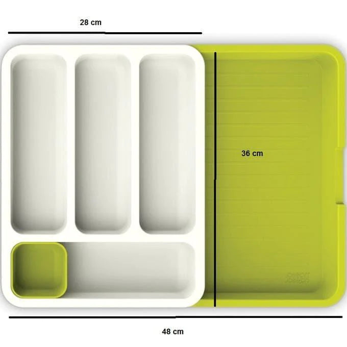 Organizator extensibil de tacamuri pentru sertar