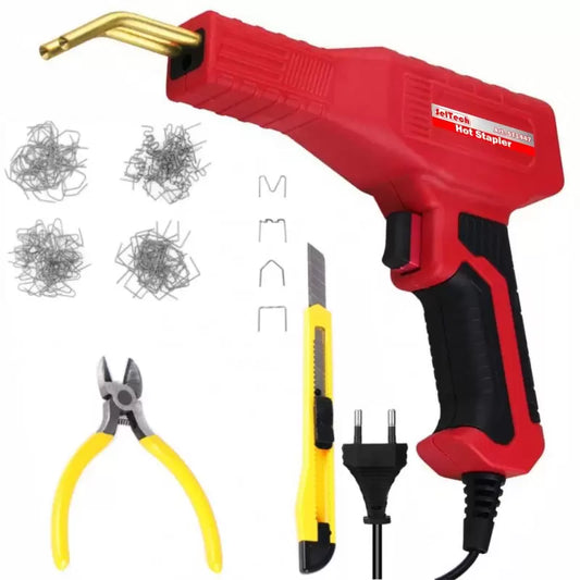 Trusa pistol, aparat profesional pentru sudat/lipit plastic, 50W