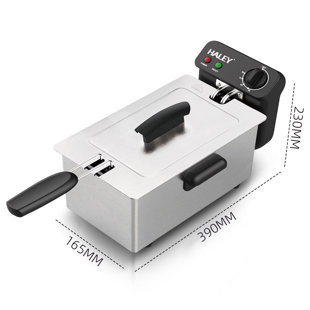 Friteuza Electrica HALEY HY-2504 cu Capacitate de 4L