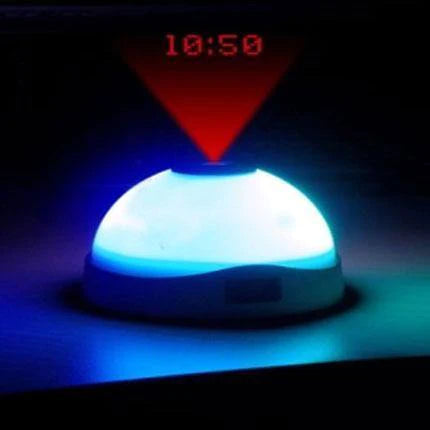 Ceas digital cu proiectie LED, 2 in 1