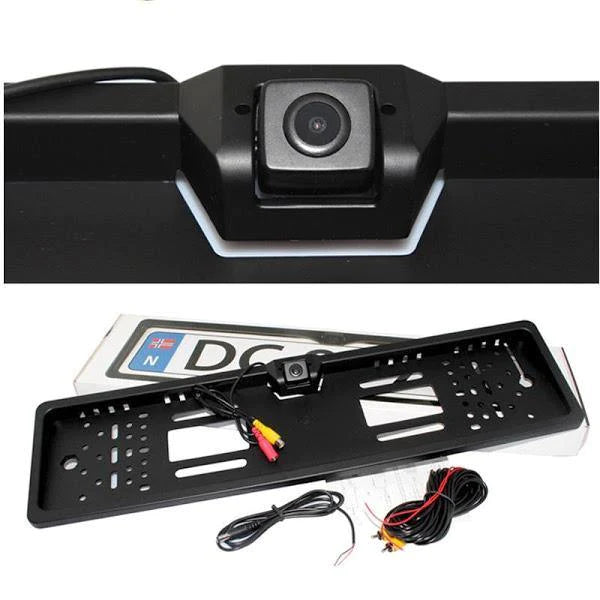 Camera video marsarier cu infrarosu cu suport numar auto inclus