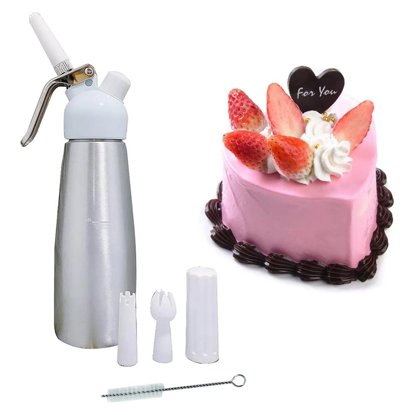 Aparat/sifon pentru frisca, capacitate 250ml