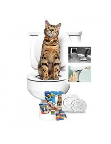 Citi Kitty - kit pentru educarea pisicilor la toaleta