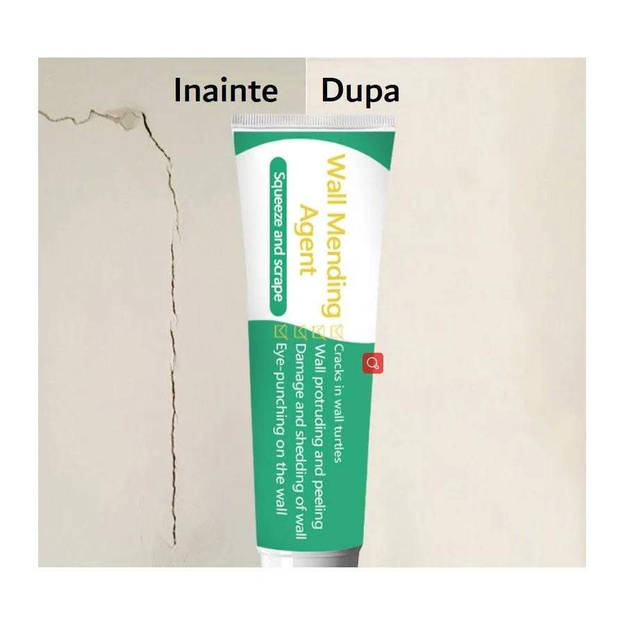 Set 2 x Kit instant pentru reparat peretii, crema alba reparatoare