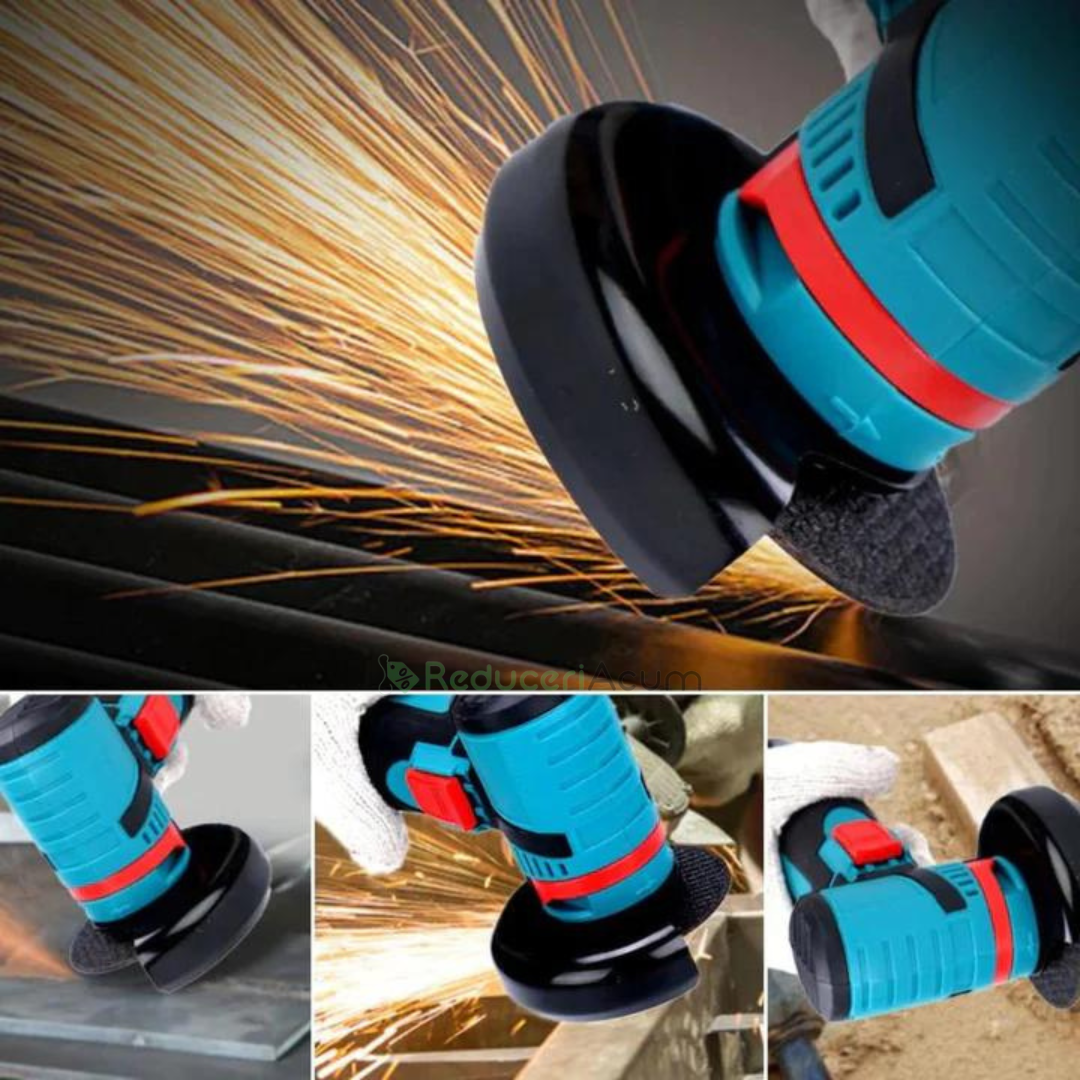Mini polizor portabil GrinderPro 2 x Acumulatori