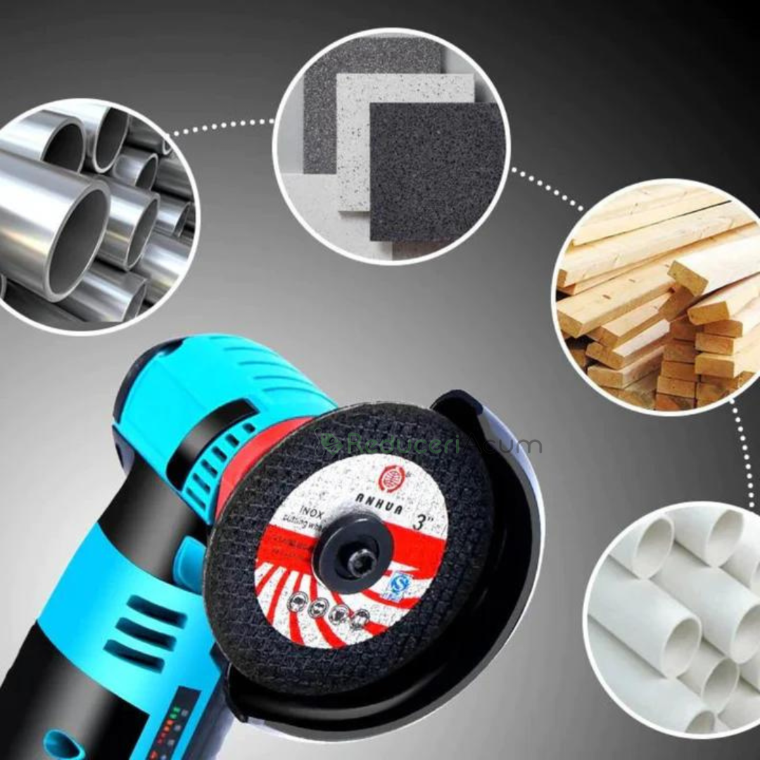 Mini polizor portabil GrinderPro 2 x Acumulatori