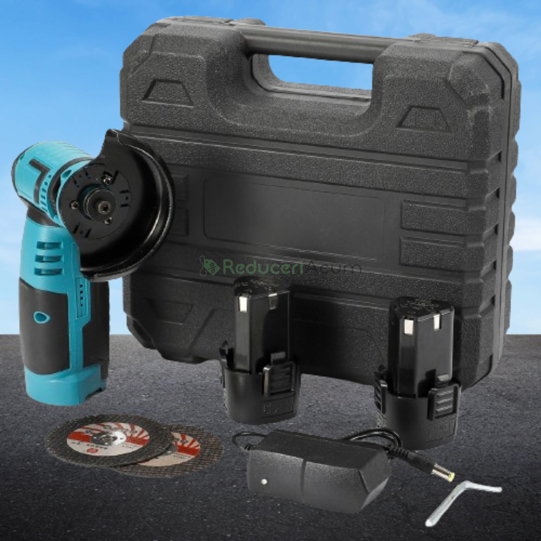 Mini polizor portabil GrinderPro 2 x Acumulatori