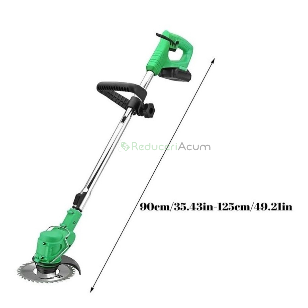 Motocoasa electrica cu 1 acumulator, 24V, Autonomie 4 ore 4000 MAH