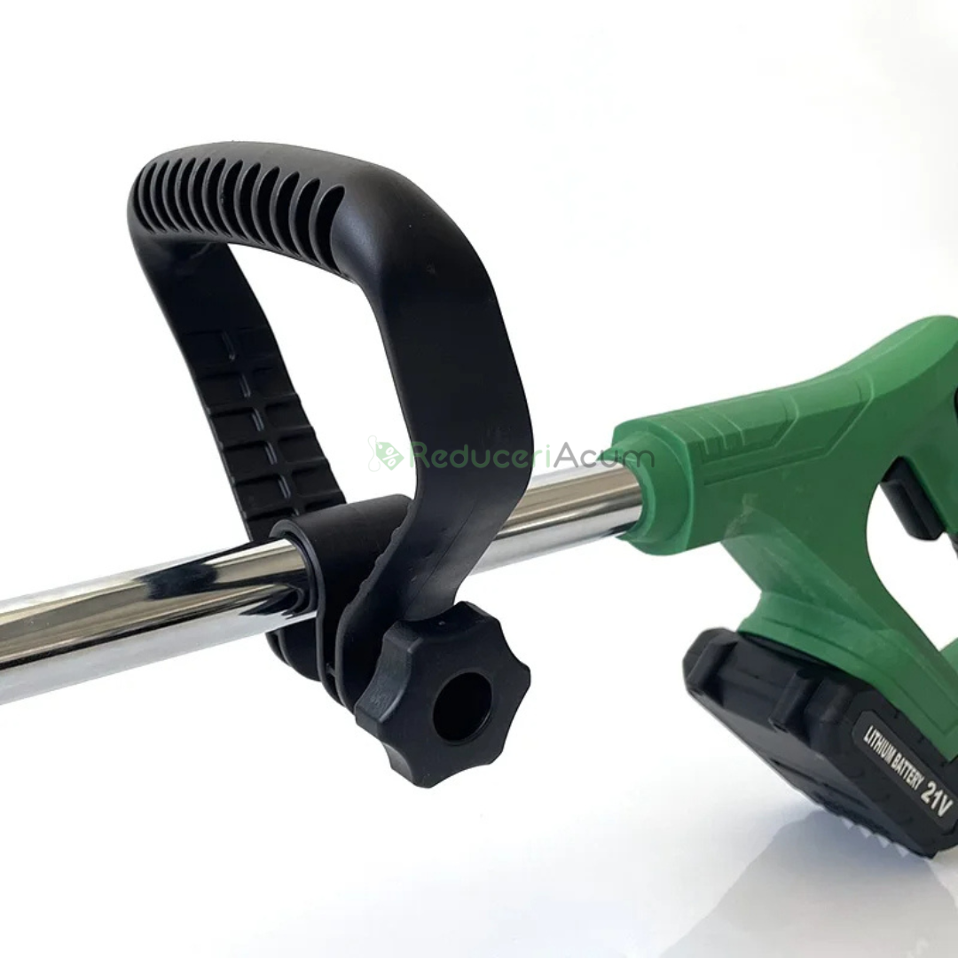 Motocoasa electrica cu 1 acumulator, 24V, Autonomie 4 ore 4000 MAH