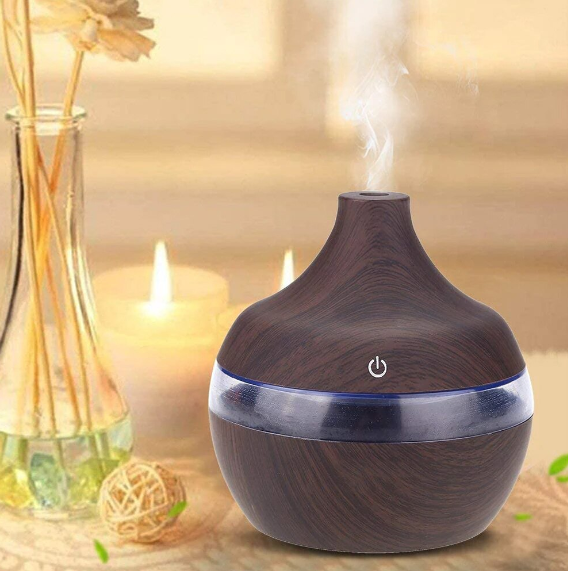 Umidificator de aer rotund pentru camera model NATUR cu varf