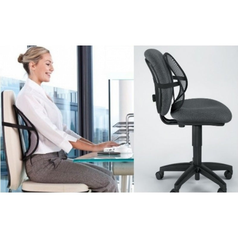 Set 2 perne lombare de scaun pentru suportul coloanei