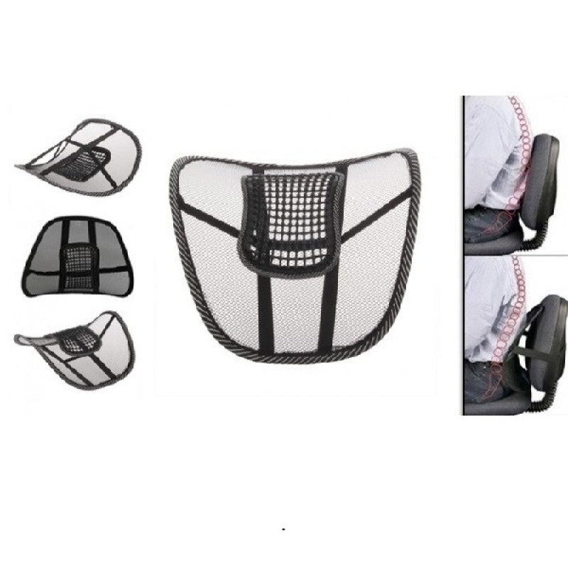 Set 2 perne lombare de scaun pentru suportul coloanei