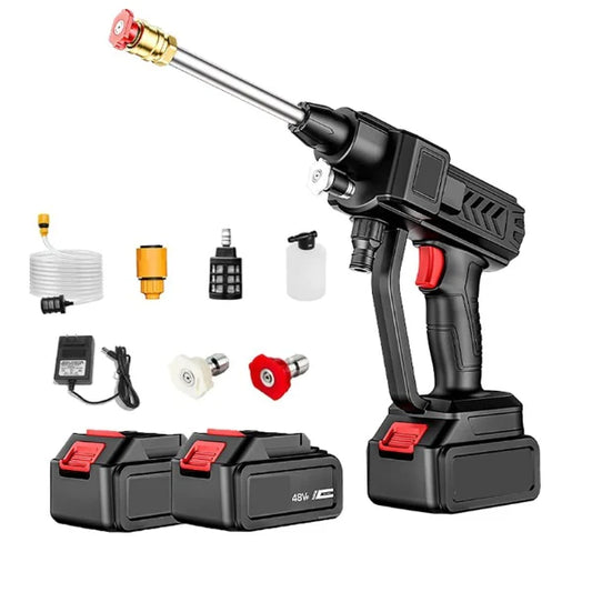 Aparat de Spalat Electric cu Presiune Puternic 8L/min, 25 Bari cu 2 Acumulator 36v
