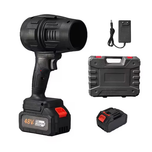Suflanta portabila fara fir, 2 acumulatori 48V 8.0Ah, 150.000 RPM, viteza 50 m/s
