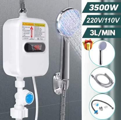 Boiler electric instant pentru apa calda, cu afisaj digital, 3500W