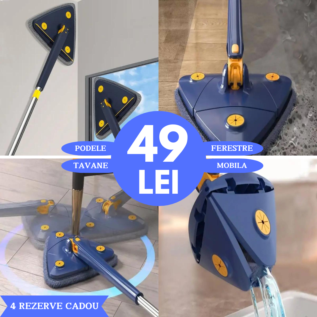 Mop Triunghiular | ANGLEMOP | 4 REZERVE CADOU