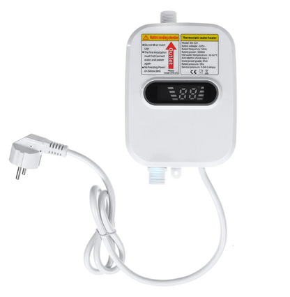 Boiler electric instant pentru apa calda, cu afisaj digital, 3500W