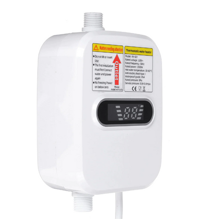 Boiler electric instant pentru apa calda, cu afisaj digital, 3500W