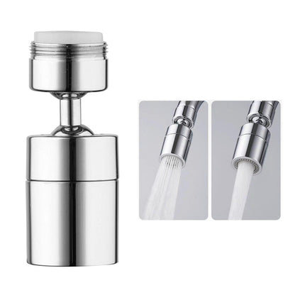1+1  Gratuit Aerator robinet pivotant, Rotire 360°, Argintiu