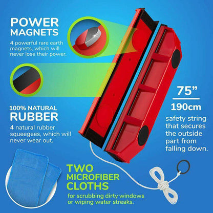 Dispozitiv magnetic pentru curatarea geamurilor