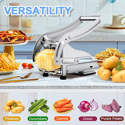 Lichidare de stoc. Aparat de taiat cartofi pai si legume, din inox