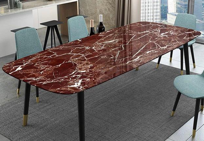 2 Bucati Folie Autoadeziva, Imitatie Marmura 60 x 300 cm, Maro