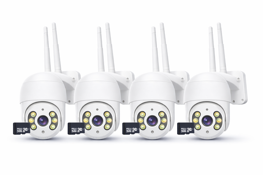 Pachet 4 Camere de Supraveghere Wi-Fi 5MP