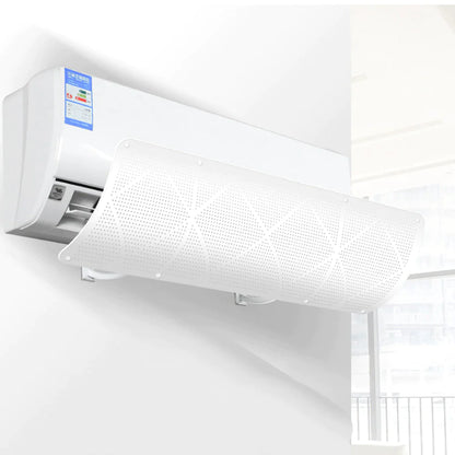 Deflector de Aer Premium pentru Aparat de Aer Conditionat Instalat pe Perete, Universal, Reglabil pe Lungime 52-92cm, Latime 16cm
