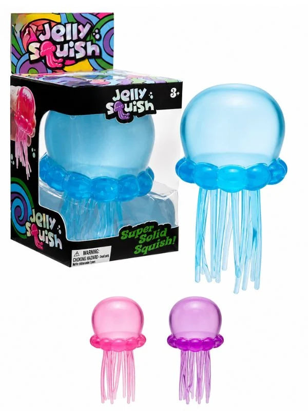 Meduza Jelly Squish – Jucăria Antistres Moale și Elastică 8 CM
