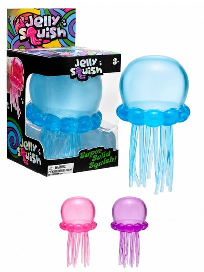 Meduza Jelly Squish – Jucăria Antistres Moale și Elastică 8 CM